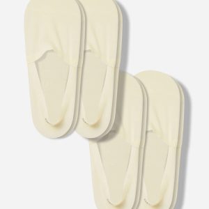 Merino Wool No Show Socks 4-Pack