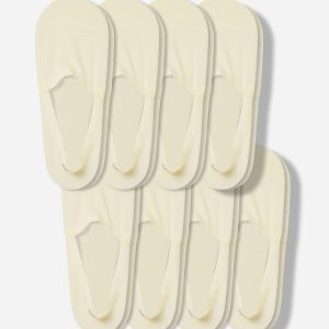 Merino Wool No Show Socks 8-Pack
